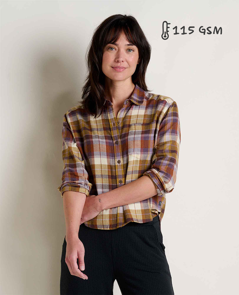 Re-Form Flannel Boxy Shirt - $90
