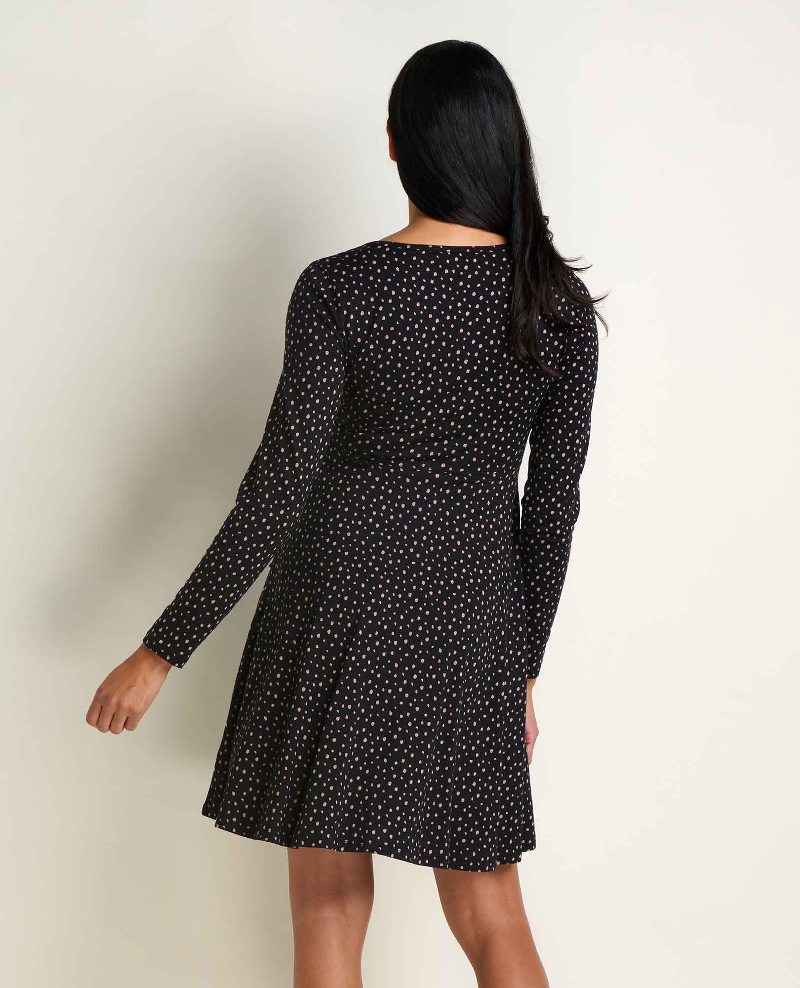 Freesia Long Sleeve Wrap Dress