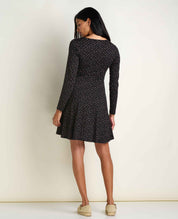 Freesia Long Sleeve Wrap Dress