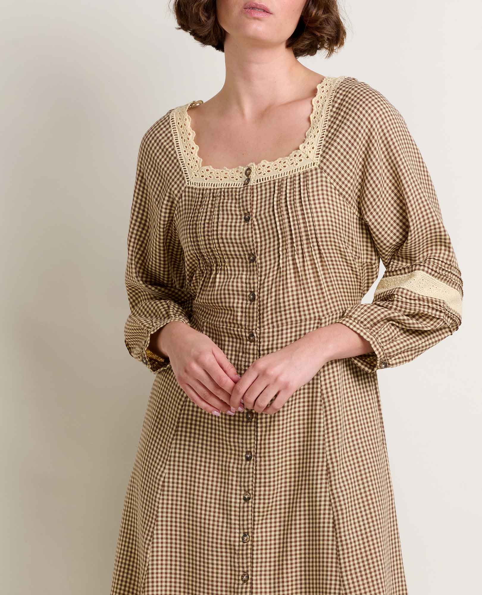 Manzana Square Neck Dress