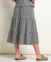 Sunkissed Tiered Midi Skirt