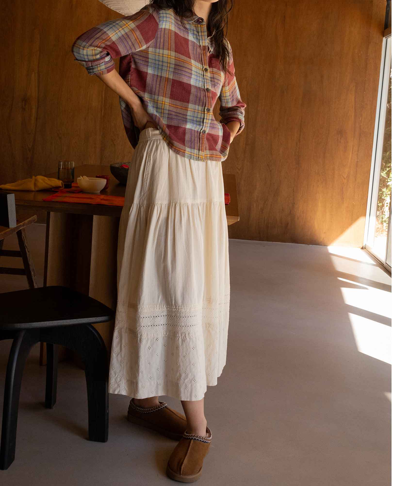 Airscape Midi Skirt