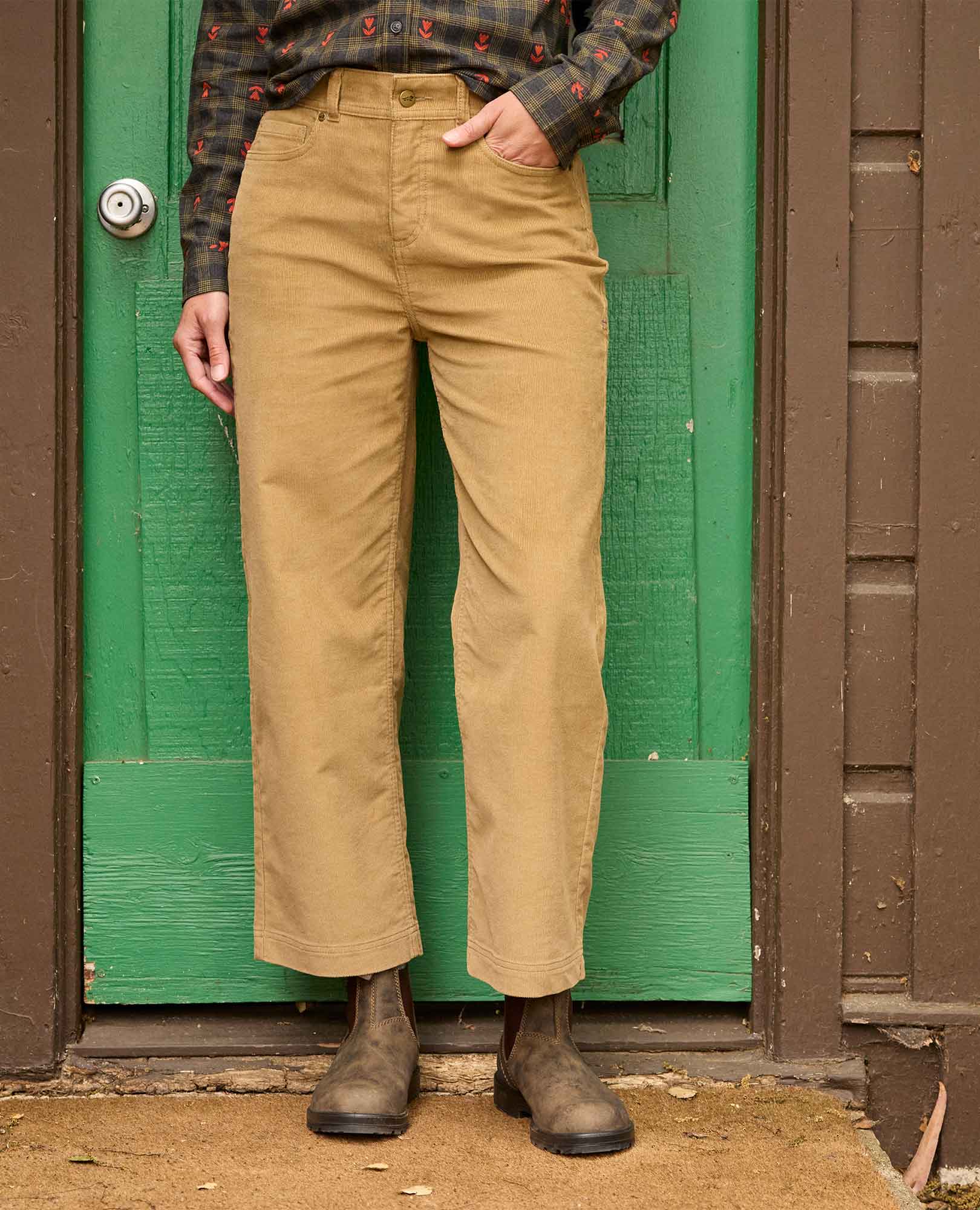 Coaster Cord Wide Leg Pant