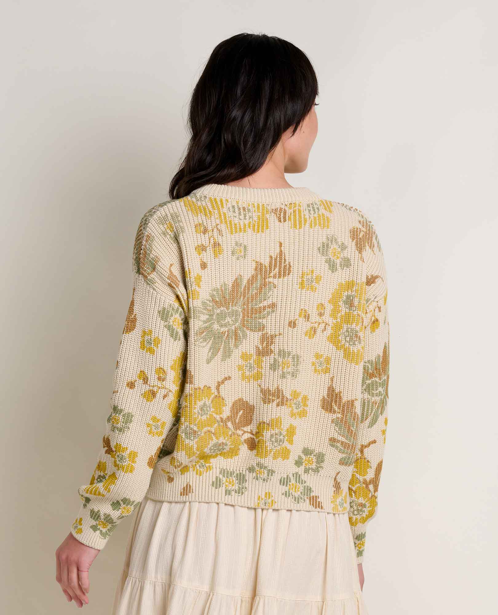 Bianca Pattern Crew Sweater
