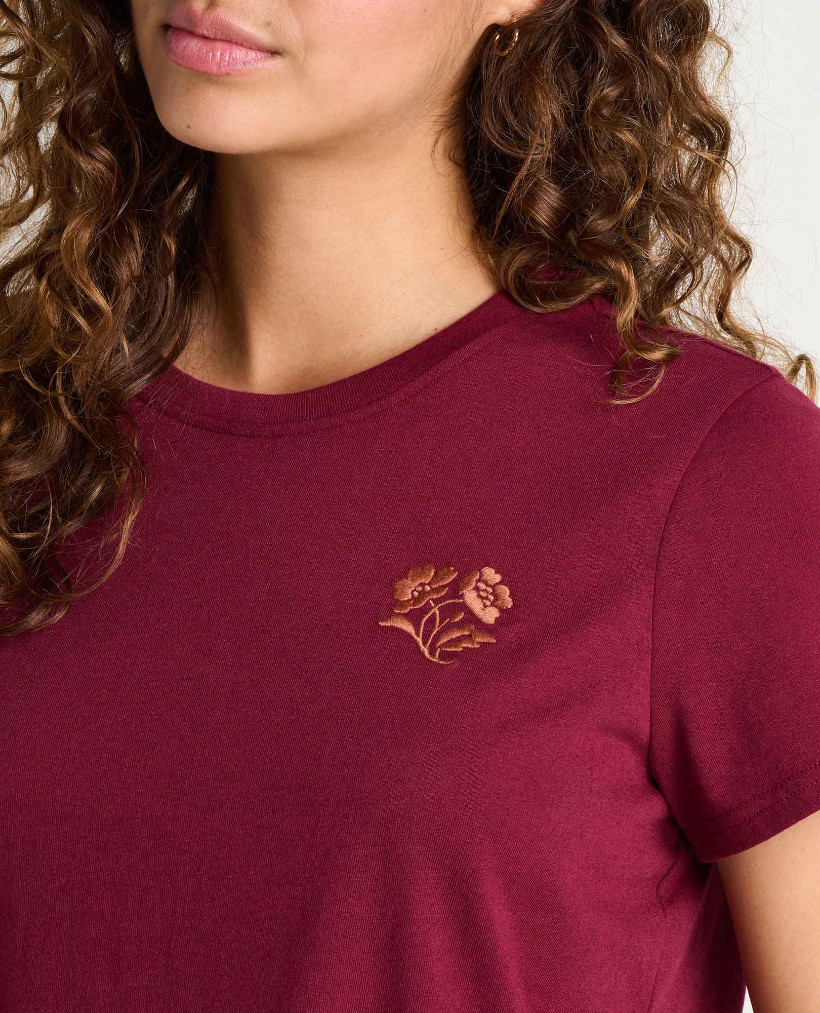 Women's Re-Form Crew Embroidered