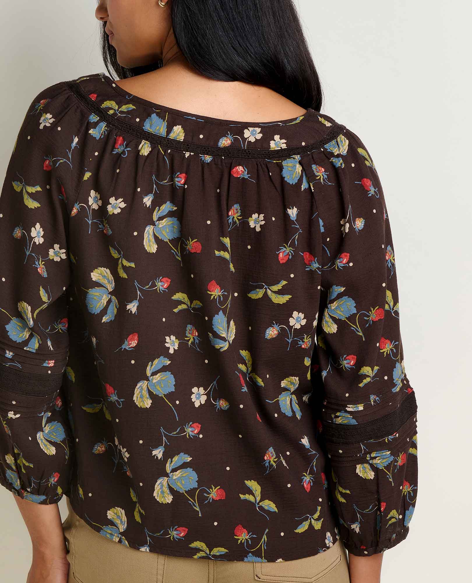 Manzana Peasant Long Sleeve Shirt