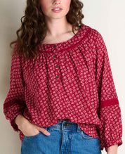 Manzana Peasant Long Sleeve Shirt