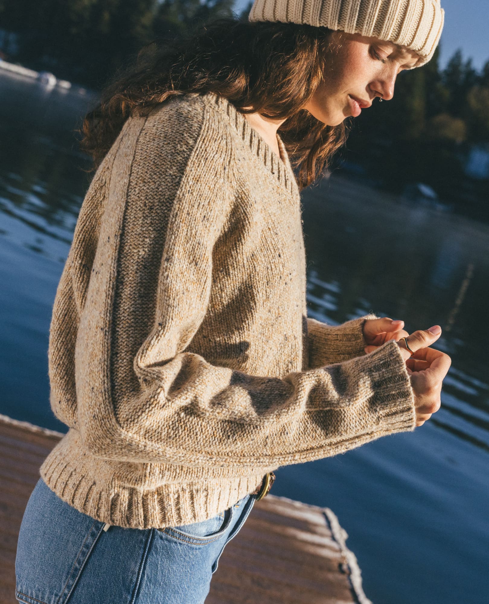 Nepwood V-Neck Sweater