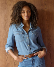 Women's Piñon Soft Denim Shirt