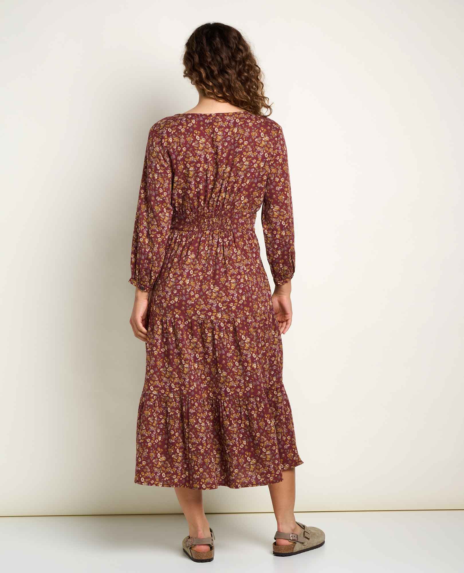 Manzana Tiered Midi Dress