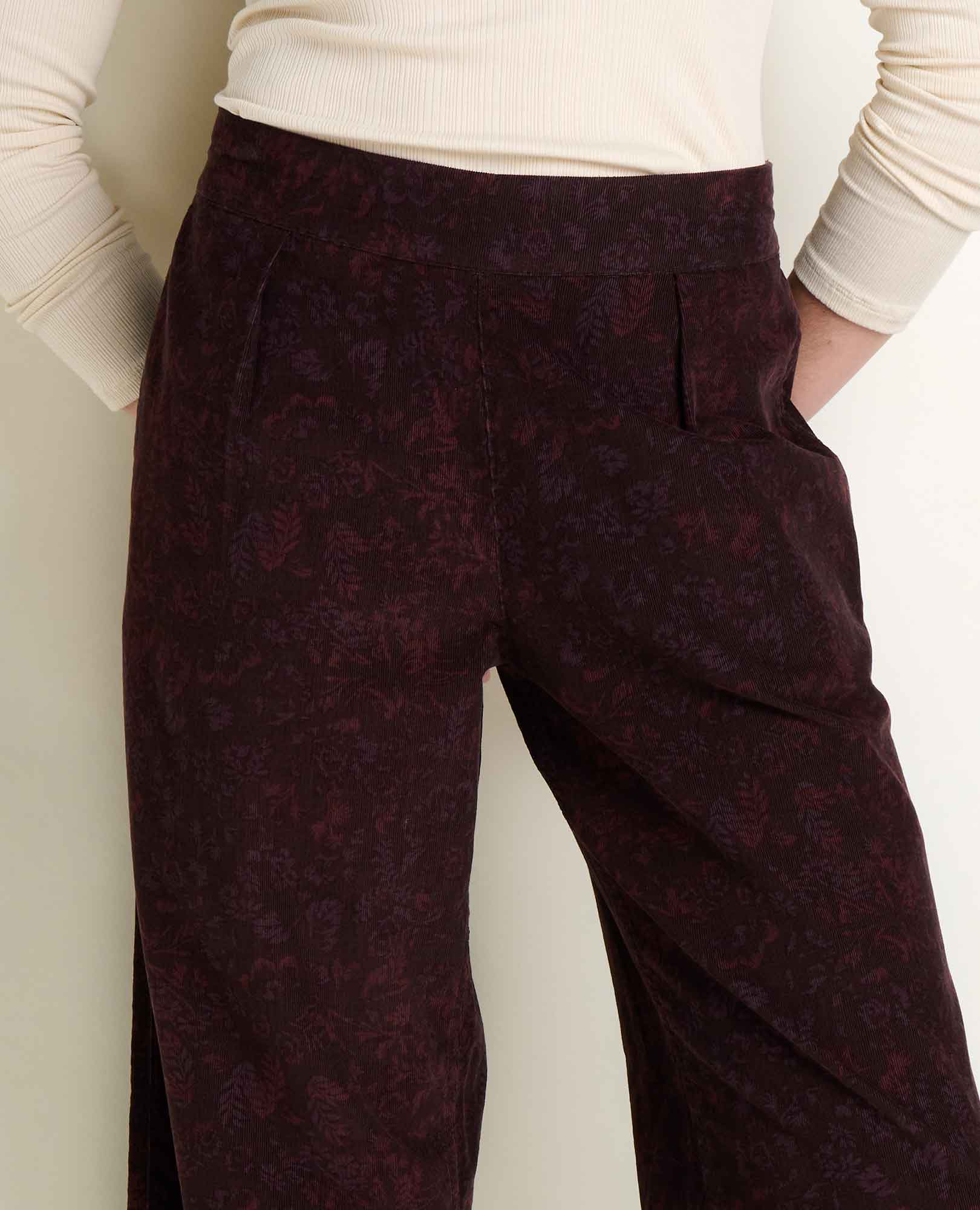 Cattail Corduroy Wide Leg Pant