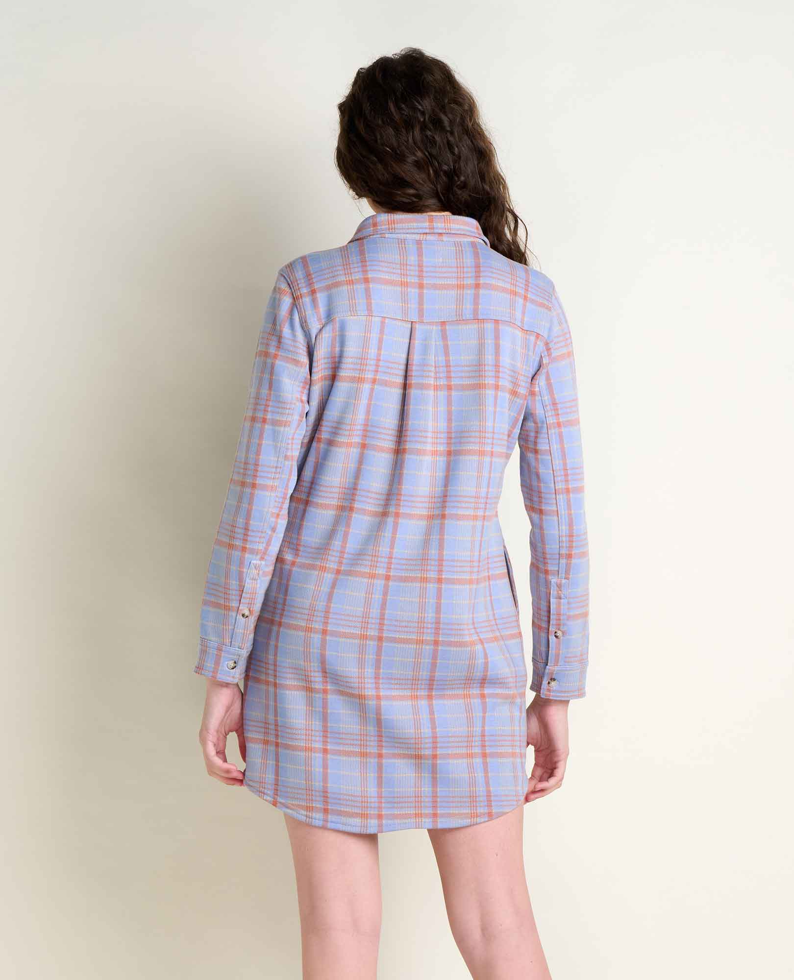 Shadowbrook Soft Knit Shirt Dress