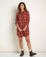 Shadowbrook Soft Knit Shirt Dress