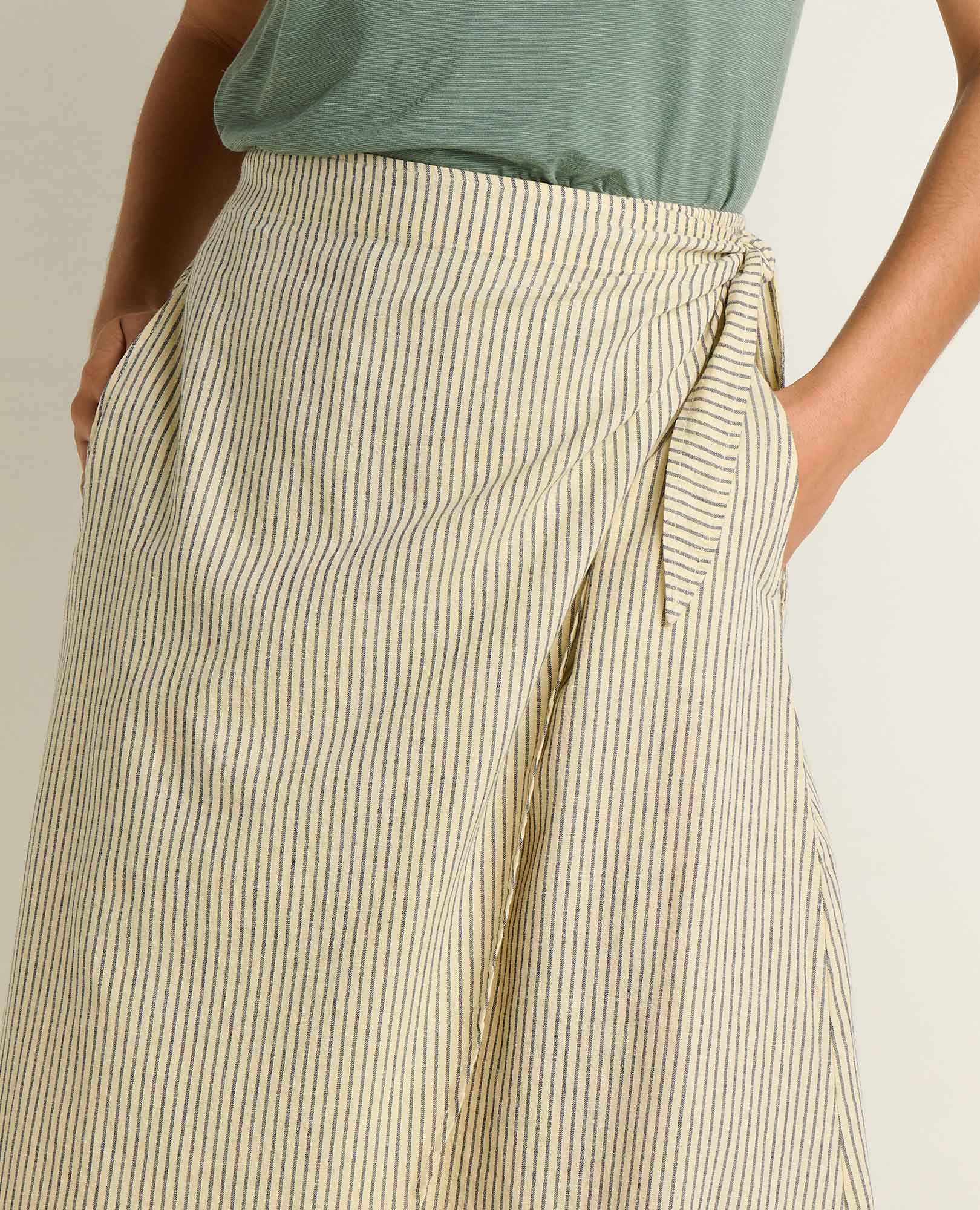 Taj Wrap Midi Skirt