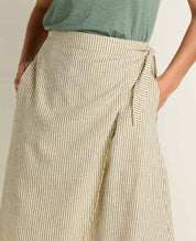 Taj Wrap Midi Skirt