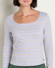 Rosalie Long Sleeve Square Neck Tee