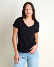 msg:China is 5'8" and is wearing a size small.