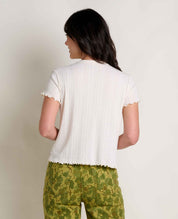 Foothill Pointelle Baby Tee