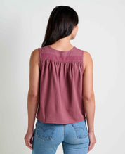 Manzana Button Front Tank