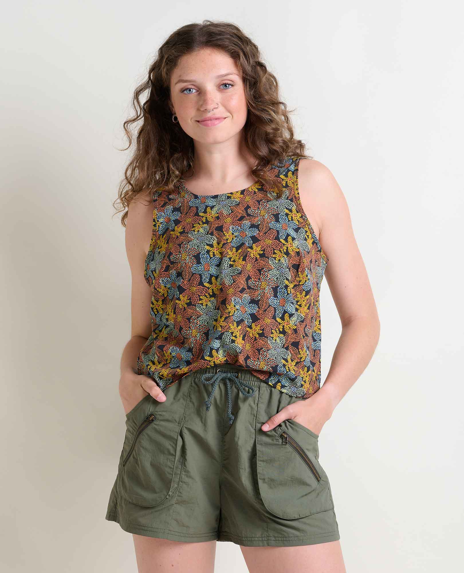 msg:Chloe is 5'10" and is wearing a size Small.