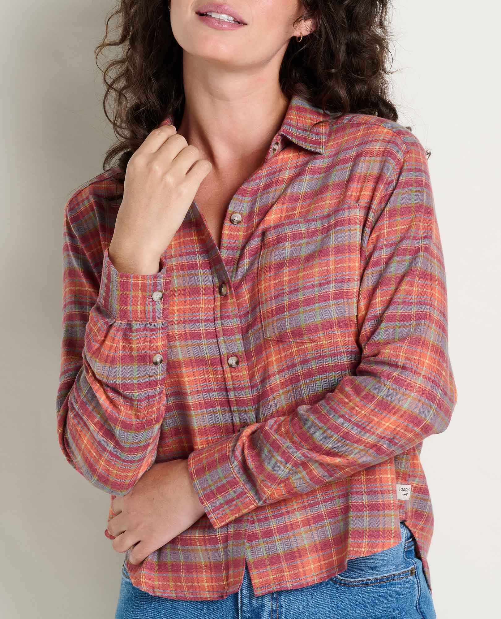 Re-Form Flannel Boxy Shirt