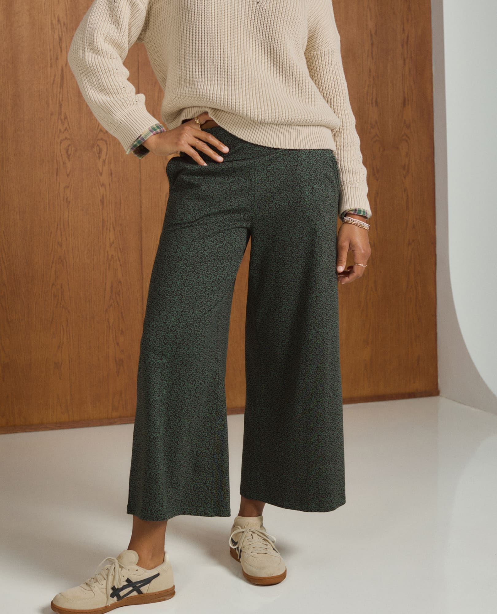 Chaka Wide Leg Crop Pant
