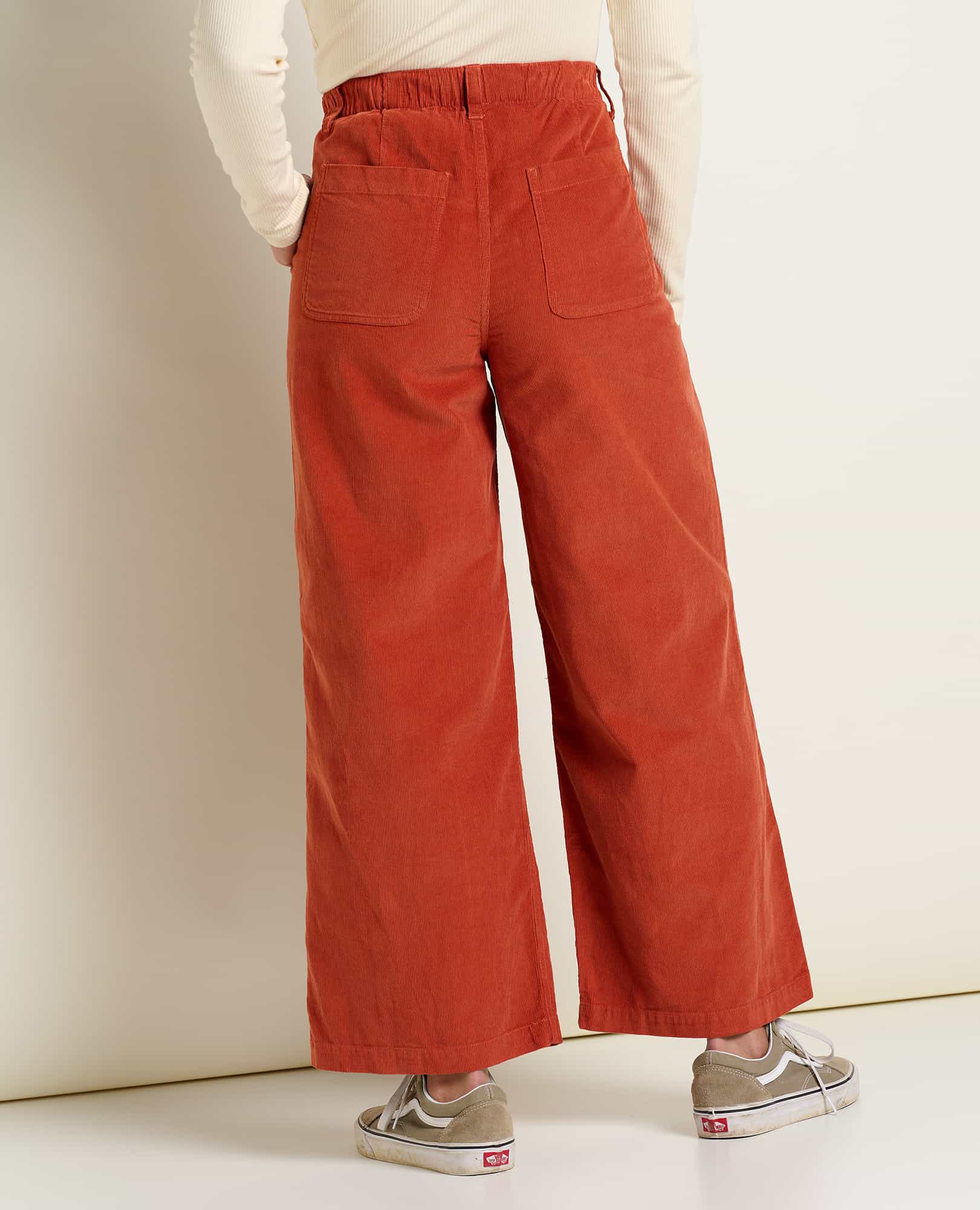 Scouter Cord Pleated Pull On Pant