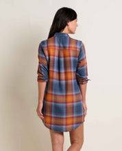 Re-Form Flannel Shirtdress