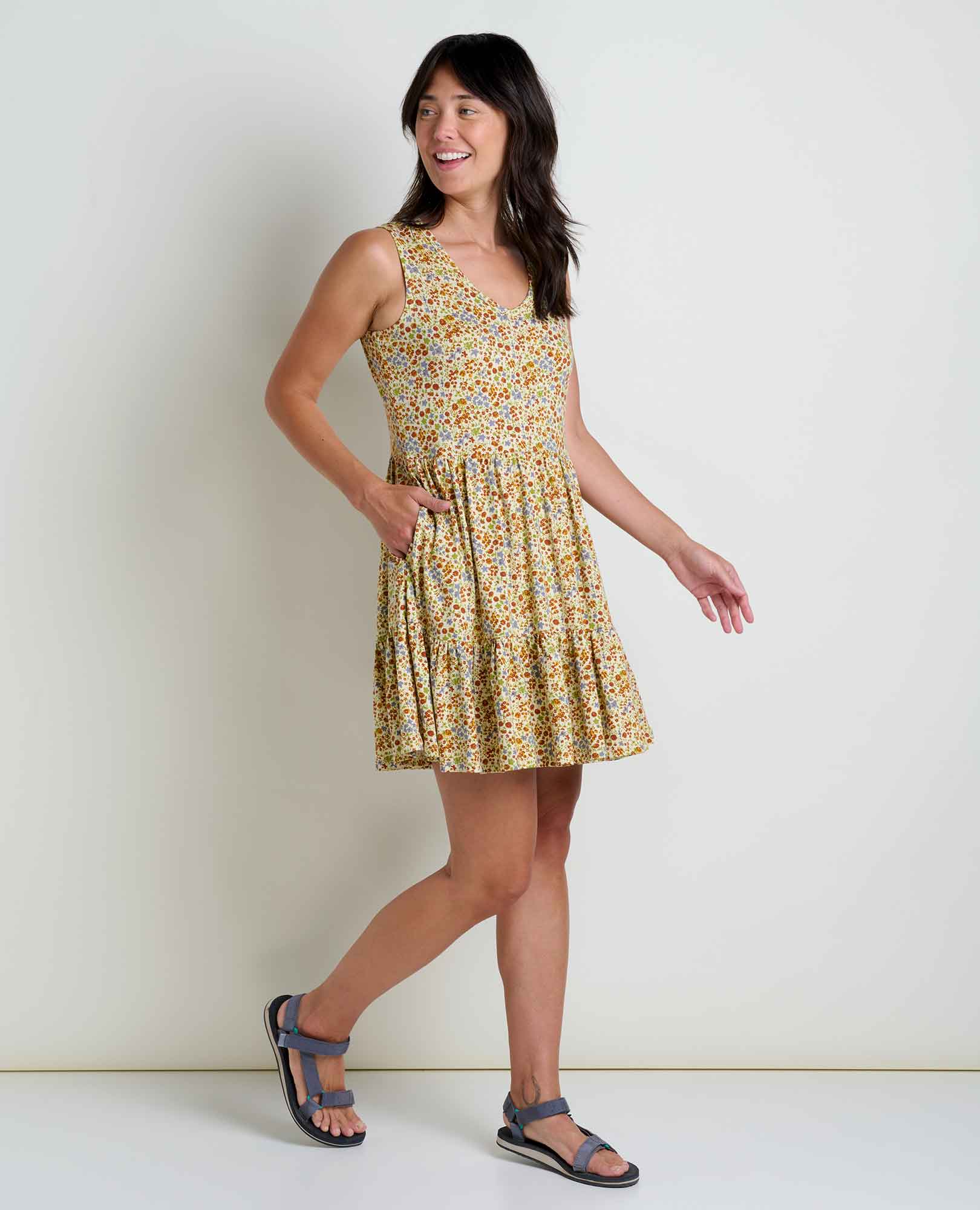 Marley Tiered Sleeveless Dress