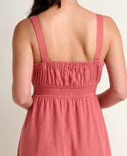 Taj Hemp Tiered Midi Dress