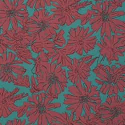 Silver Pine Floral Print