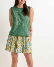 Sunkissed Pleated Skort