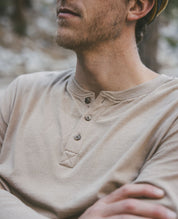 Re-Form Long Sleeve Henley Tee