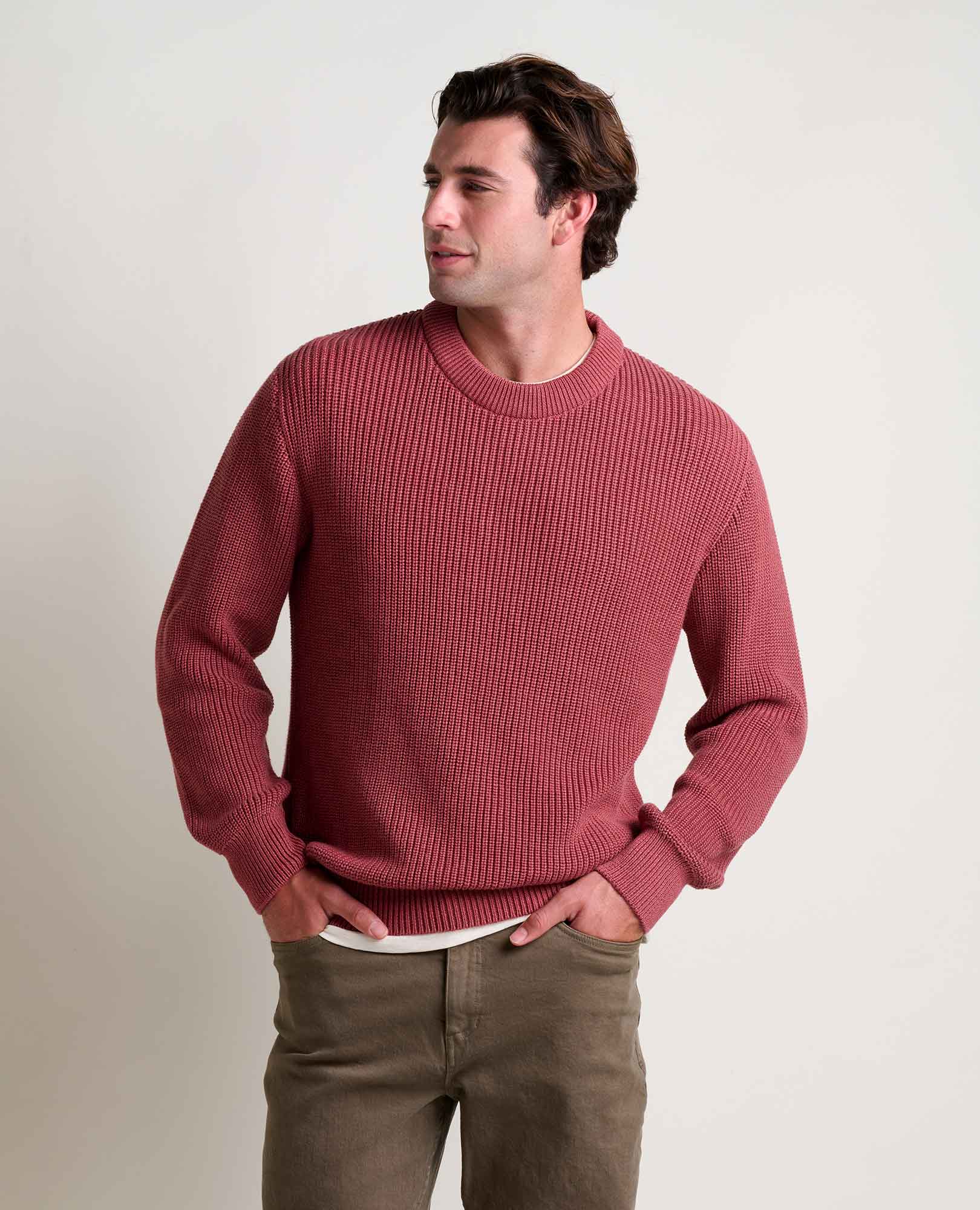 msg:Jacob is 6'1 ½" and is wearing a size medium.