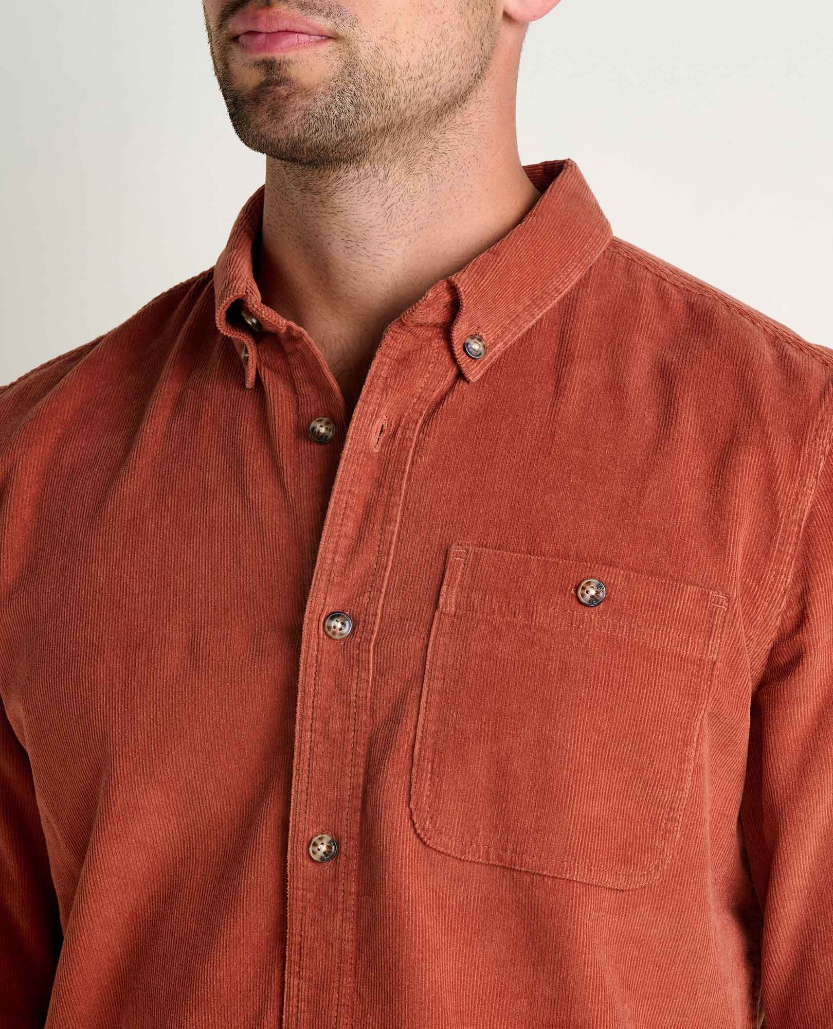 Men's Scouter Corduroy Long Sleeve Shirt