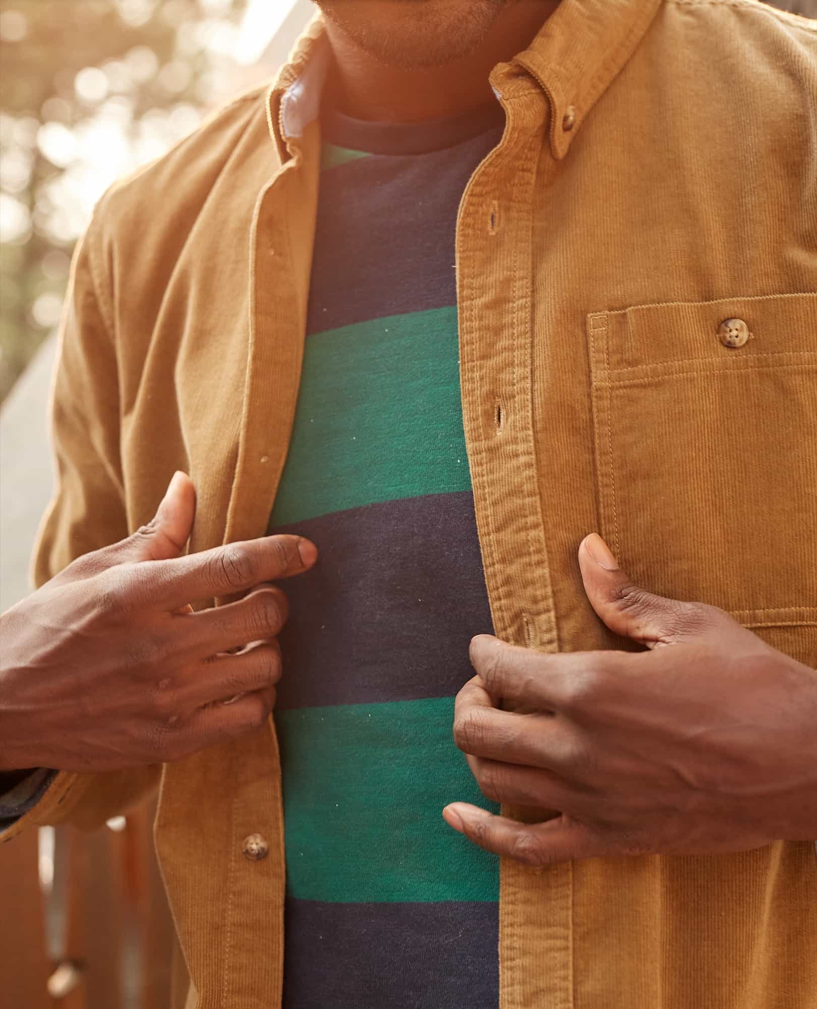 Men's Scouter Cord Long Sleeve Shirt